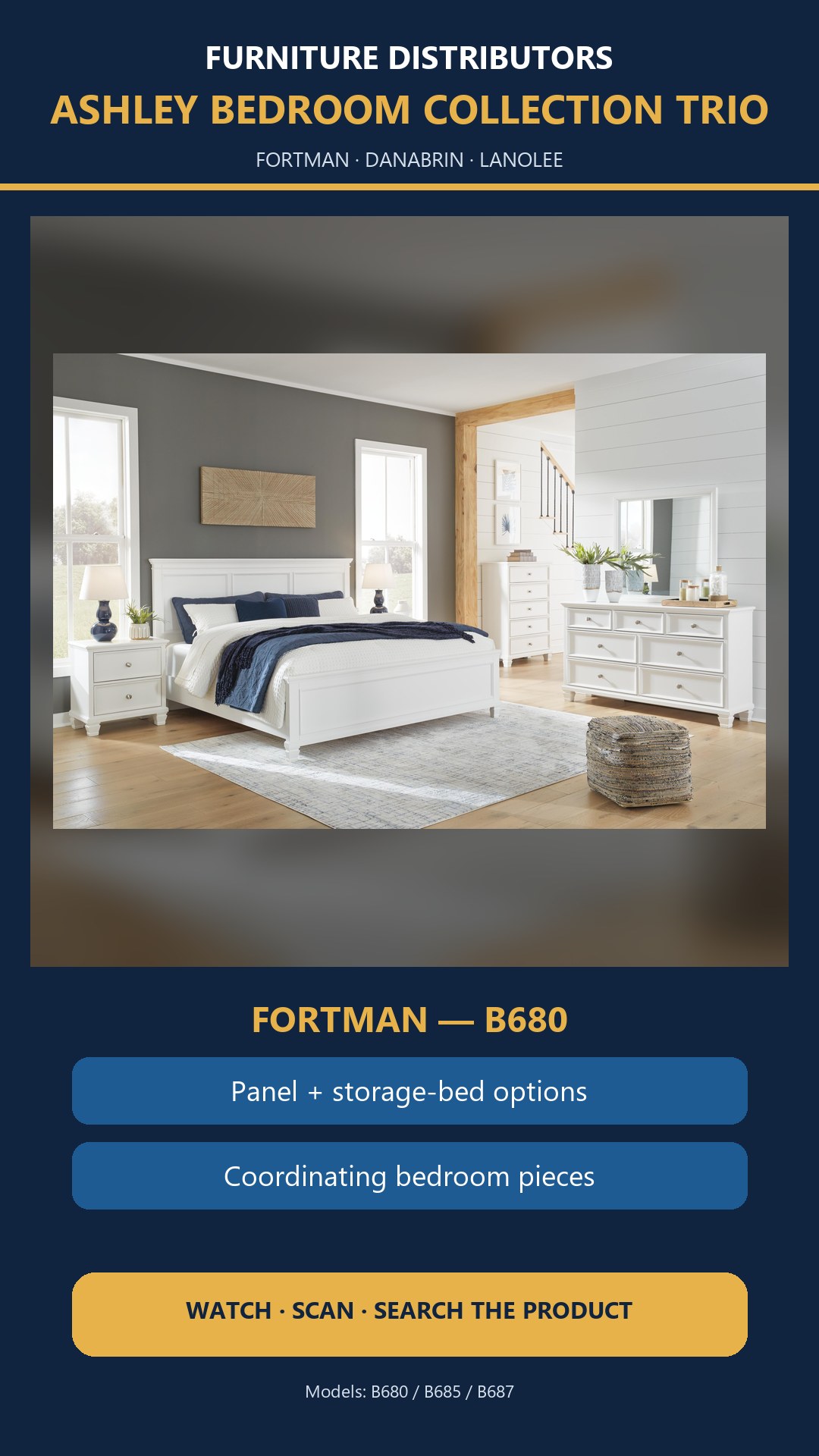 Ashley Bedroom Collection Trio product video poster