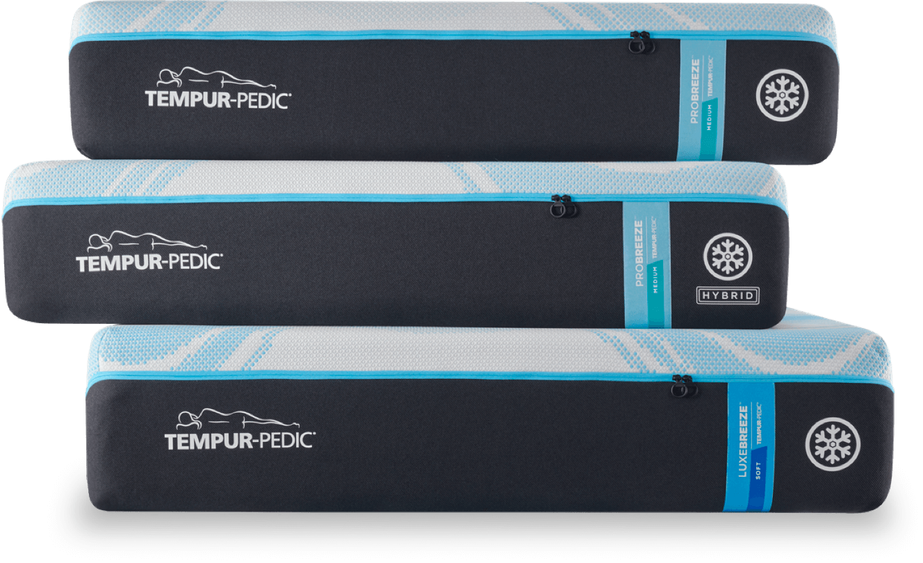 TEMPUR-Breeze mattress stack