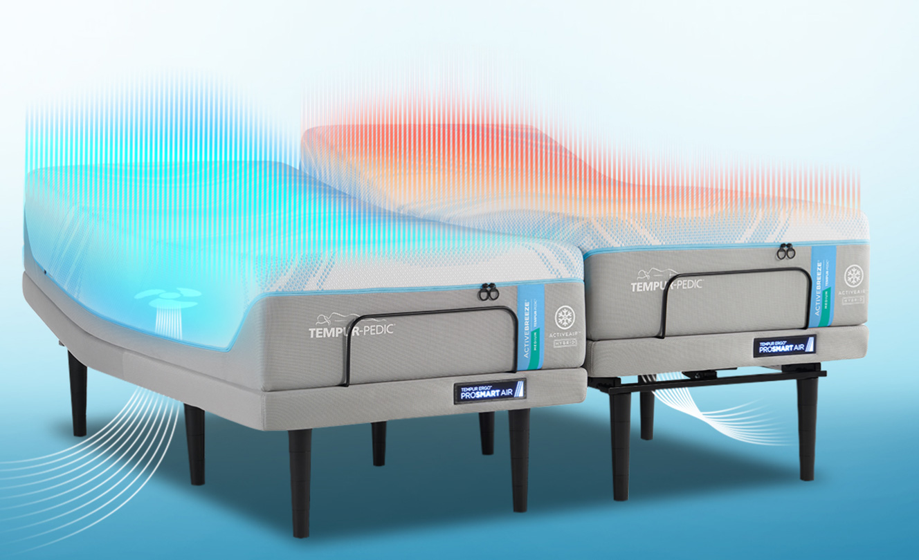 Tempur-Pedic mattress stack