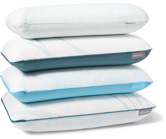 Tempur-Pedic pillow stack
